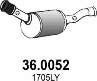 ASSO 36.0052 - Katalitik çevirici furqanavto.az