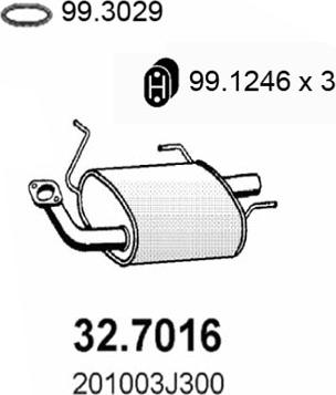 ASSO 32.7016 - Son səsboğucu furqanavto.az