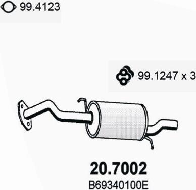 ASSO 20.7002 - Son səsboğucu furqanavto.az