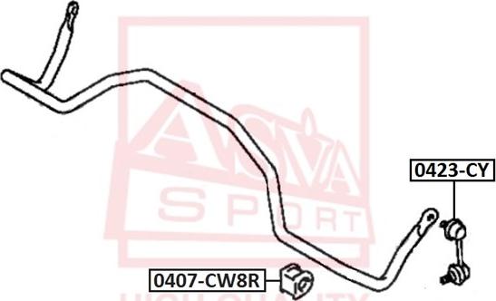 ASVA 0423-CY - Çubuq / Strut, stabilizator furqanavto.az