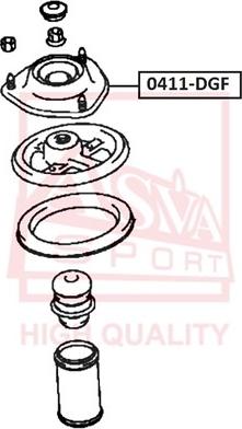 ASVA 0411-DGF - Üst Strut Montajı furqanavto.az