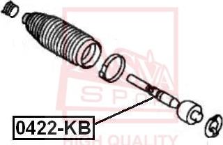 ASVA 0422-KB - Daxili Bağlama Çubuğu, Ox Birləşməsi furqanavto.az