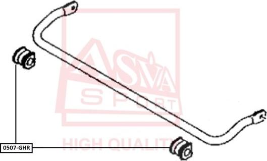 ASVA 0507-GHR - Dəstək kol, stabilizator furqanavto.az