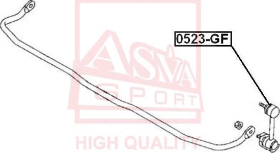 ASVA 0523-GF - Çubuq / Strut, stabilizator furqanavto.az