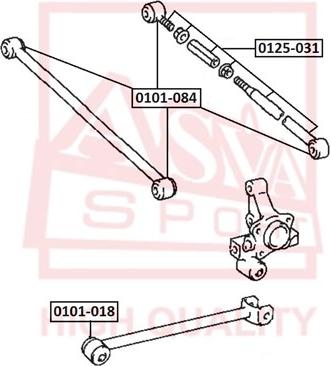 ASVA 0101-018 - Nəzarət Kolu / Arxa Qol furqanavto.az