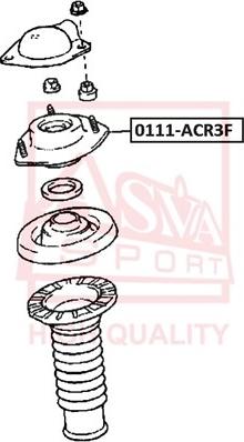 ASVA 0111-ACR3F - Üst Strut Montajı furqanavto.az