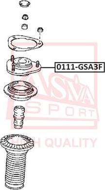 ASVA 0111-GSA3F - Üst Strut Montajı furqanavto.az