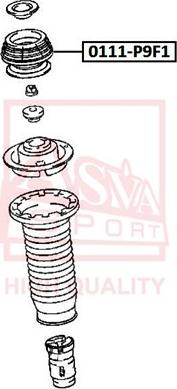 ASVA 0111-P9F1 - Üst Strut Montajı furqanavto.az