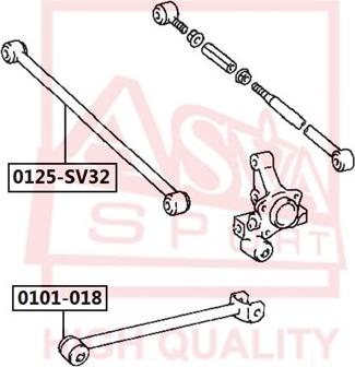 ASVA 0125-SV32 - Yolun idarəedici qolu furqanavto.az