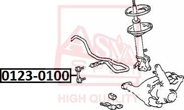 ASVA 0123-0100 - Çubuq / Strut, stabilizator furqanavto.az