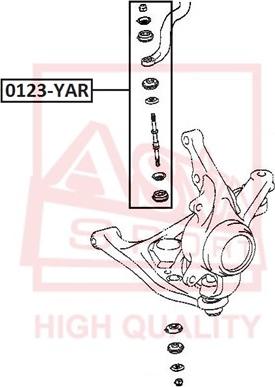 ASVA 0123-YAR - Çubuq / Strut, stabilizator furqanavto.az