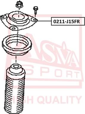 ASVA 0211-J15FR - Üst Strut Montajı furqanavto.az