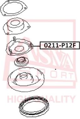 ASVA 0211-P12F - Üst Strut Montajı furqanavto.az