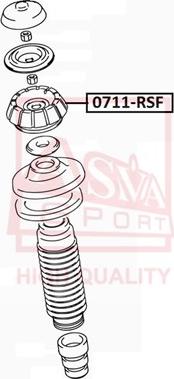 ASVA 0711-RSF - Üst Strut Montajı furqanavto.az