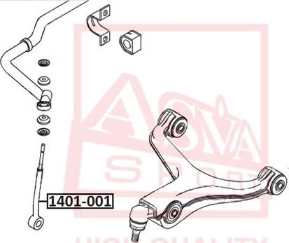 ASVA 1401-001 - Nəzarət Kolu / Arxa Qol furqanavto.az