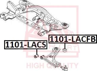 ASVA 1101-LACFB - Nəzarət Kolu / Arxa Qol furqanavto.az