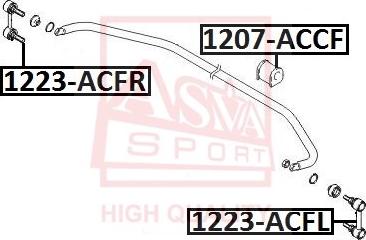 ASVA 1223-ACFR - Çubuq / Strut, stabilizator www.furqanavto.az