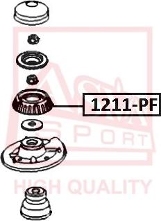 ASVA 1211-PF - Üst Strut Montajı furqanavto.az