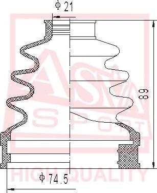 ASVA ASBT-506 - Körük, sürücü val furqanavto.az