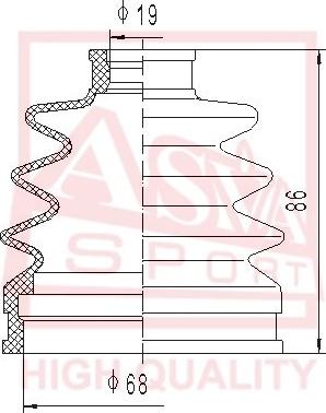 ASVA ASBT-2047 - Körük, sürücü val furqanavto.az