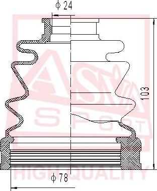 ASVA ASBT-2071 - Körük, sürücü val furqanavto.az