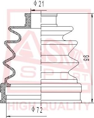 ASVA ASBT-2154 - Körük, sürücü val furqanavto.az