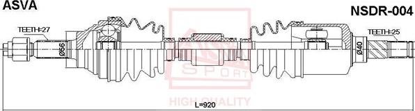 ASVA NSDR-004 - Sürücü mili furqanavto.az