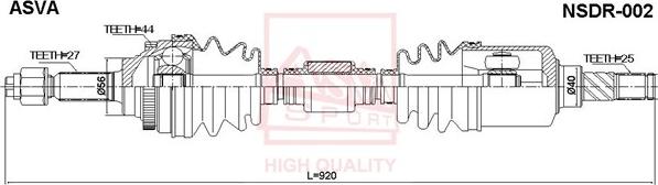 ASVA NSDR-002 - Sürücü mili furqanavto.az