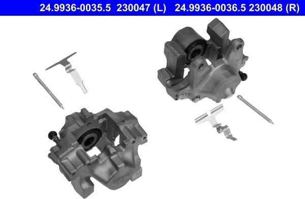 ATE 24.9936-0036.5 - Əyləc kaliperi furqanavto.az