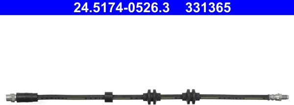 ATE 24.5174-0526.3 - Əyləc şlanqı furqanavto.az