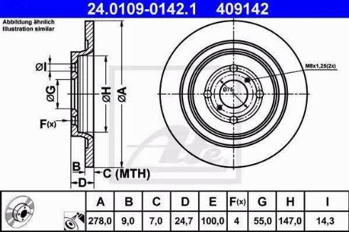 Alpha Brakes HTT-TY-053 - Əyləc Diski furqanavto.az