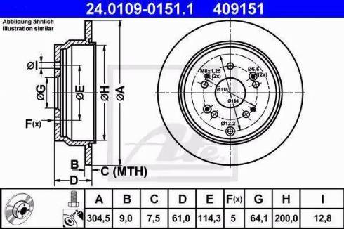 Alpha Brakes HTT-HD-034 - Əyləc Diski furqanavto.az