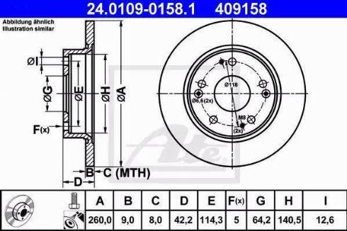 Alpha Brakes HTT-HD-033 - Əyləc Diski furqanavto.az