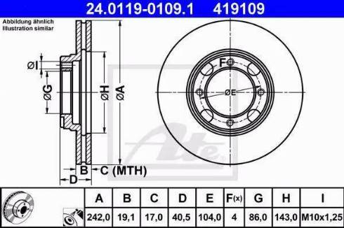 Alpha Brakes HTP-HY-500 - Əyləc Diski furqanavto.az