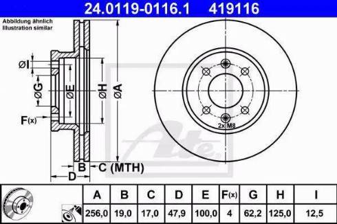 Alpha Brakes HTP-HY-527 - Əyləc Diski furqanavto.az