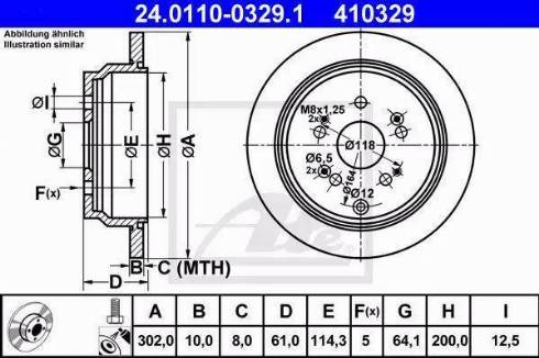 Alpha Brakes HTT-HD-036 - Əyləc Diski furqanavto.az