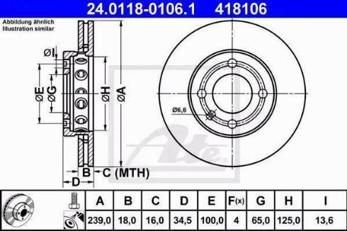 Alpha Brakes HTP-VW-015 - Əyləc Diski furqanavto.az