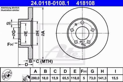 Alpha Brakes HTP-PE-016 - Əyləc Diski furqanavto.az