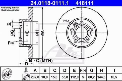 Alpha Brakes HTP-VW-004 - Əyləc Diski furqanavto.az