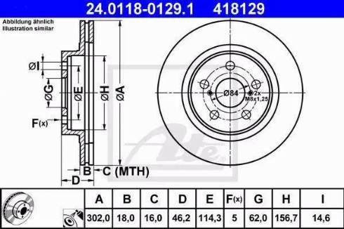 Alpha Brakes HTP-TY-107 - Əyləc Diski furqanavto.az