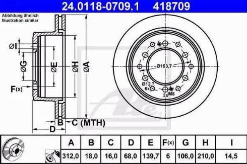 Alpha Brakes HTT-TY-029 - Əyləc Diski furqanavto.az