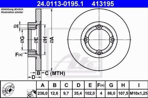 Alpha Brakes HTP-DW-008 - Əyləc Diski furqanavto.az