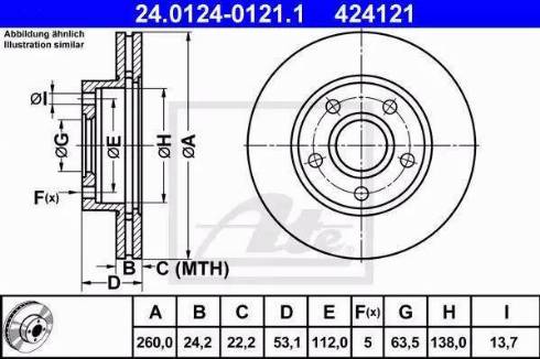 Alpha Brakes HTP-FR-021 - Əyləc Diski furqanavto.az