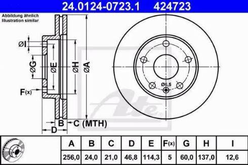 Alpha Brakes HTP-DW-007 - Əyləc Diski furqanavto.az