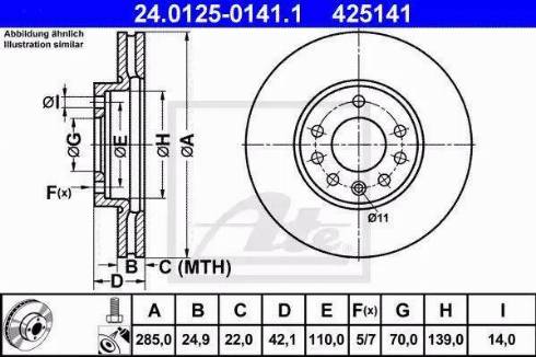 Alpha Brakes HTP-PL-032 - Əyləc Diski furqanavto.az