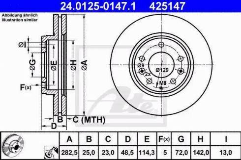 Alpha Brakes HTP-MZ-068 - Əyləc Diski furqanavto.az