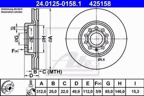 Alpha Brakes HTP-VW-039 - Əyləc Diski furqanavto.az