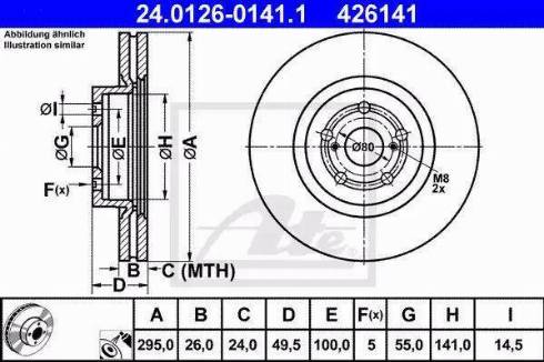 Alpha Brakes HTP-TY-140 - Əyləc Diski furqanavto.az