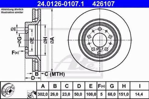 Alpha Brakes HTP-VV-018 - Əyləc Diski furqanavto.az