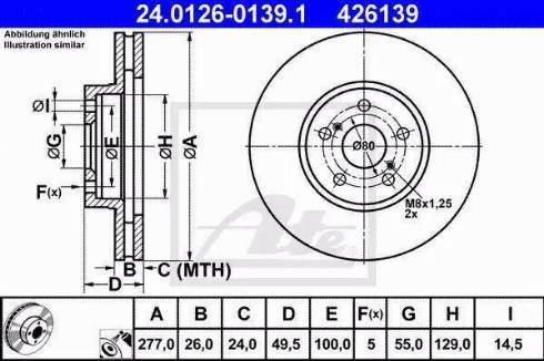 Alpha Brakes HTP-TY-138 - Əyləc Diski furqanavto.az